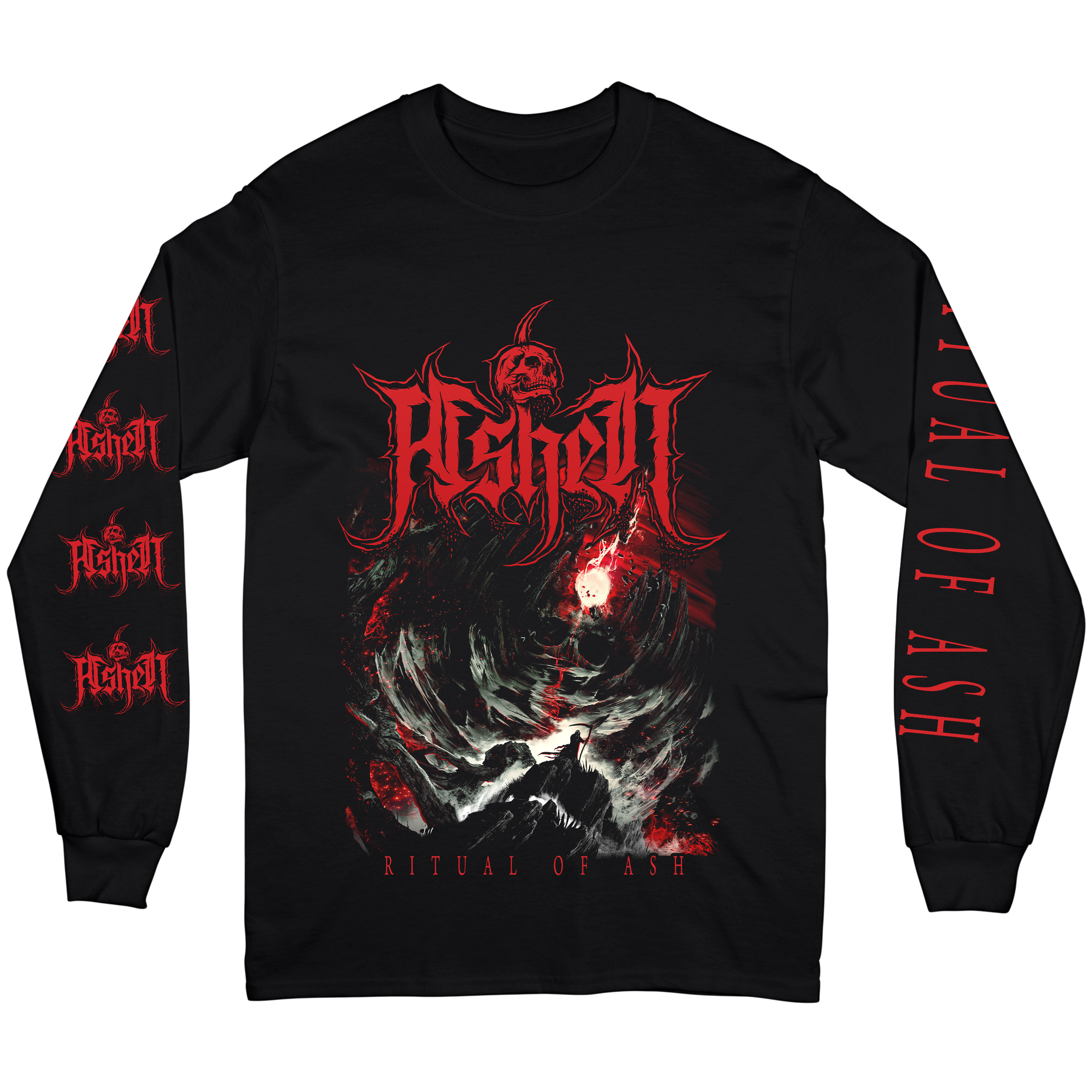 Ashen - Ritual of Ash Longsleeve – Torn from the Grave US