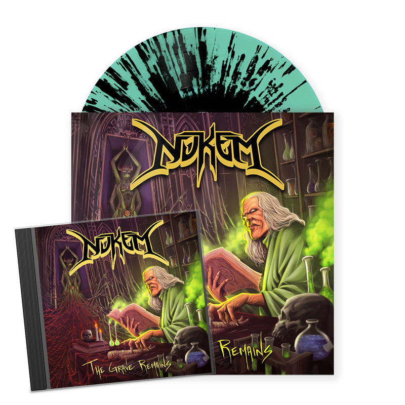 Nukem - The Grave Remains LP + CD Bundle [PRE-ORDER]