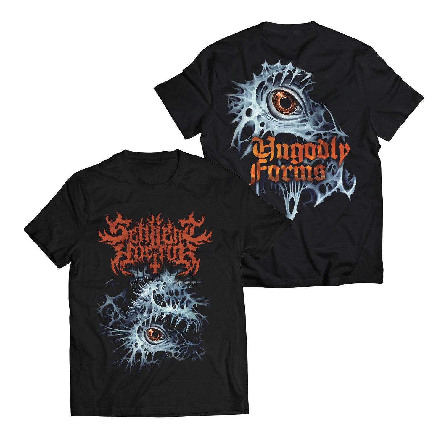 Sentient Horror - Ungodly Forms T-Shirt – Torn from the Grave US