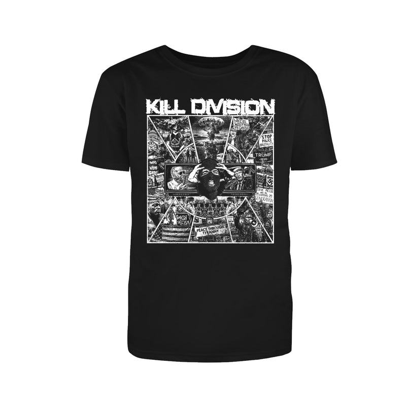 Kill Division - Peace Through Tyranny Old School Grind T-Shirt