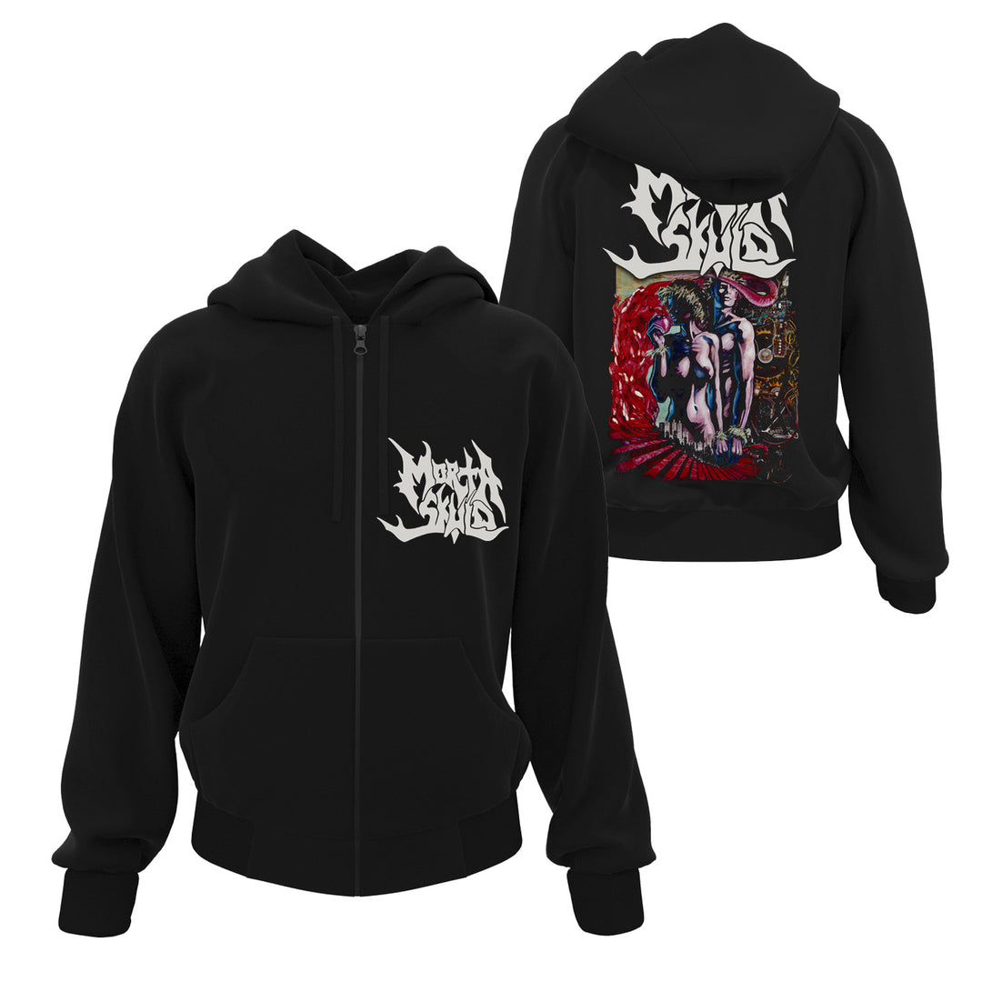 As Humanity Fades Zipper Hoodie – Torn from the Grave