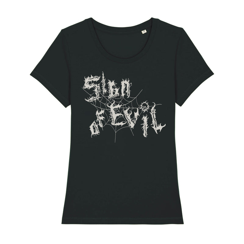 Sign Of Evil - Logo Girlie T-Shirt