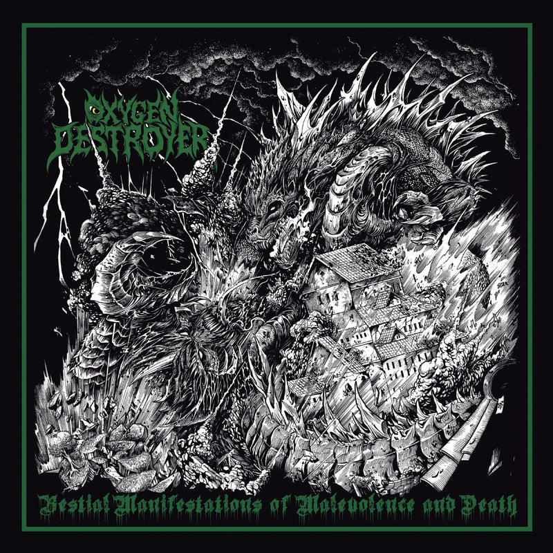Oxygen Destroyer – Bestial Manifestations of Malevolence and Death CD